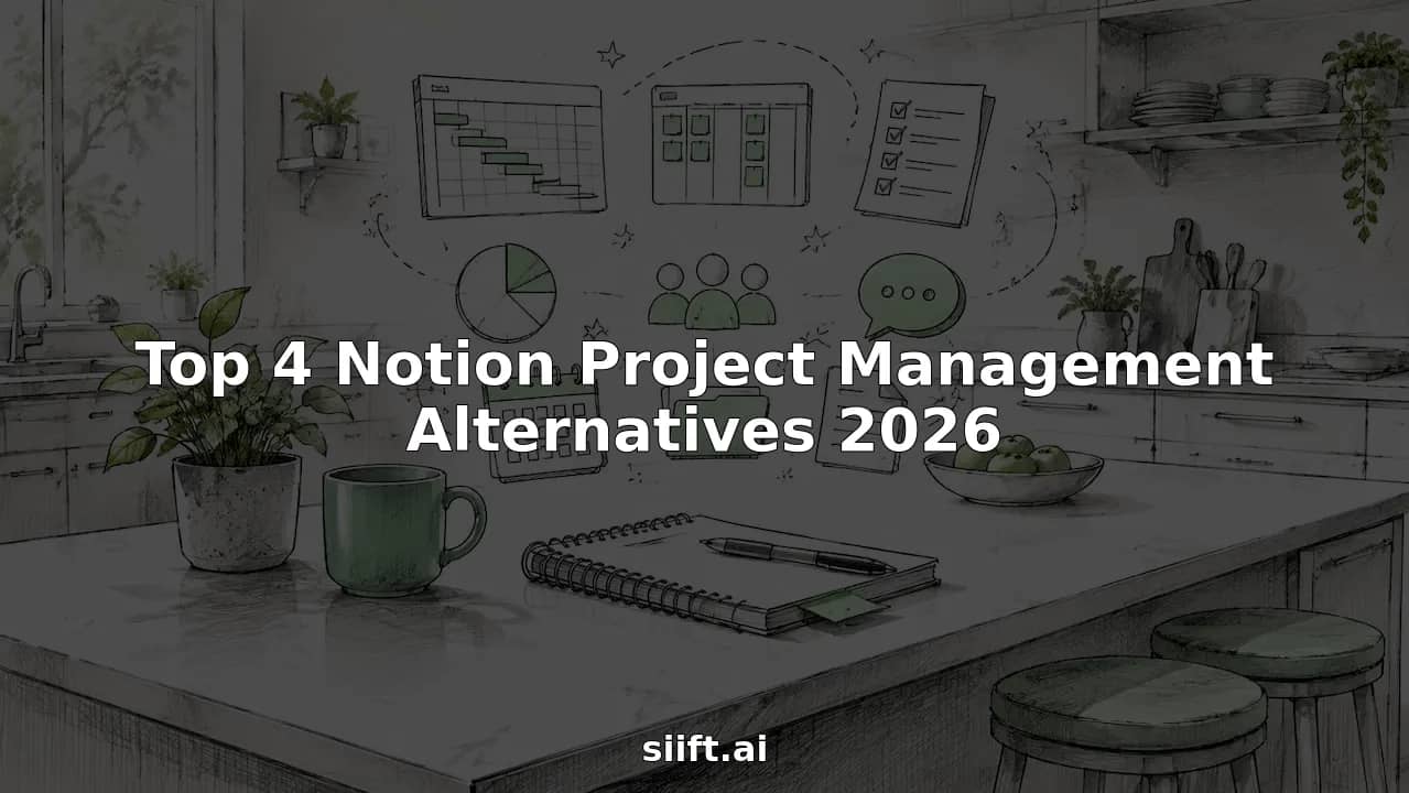 Top 4 Notion Project Management Alternatives 2026