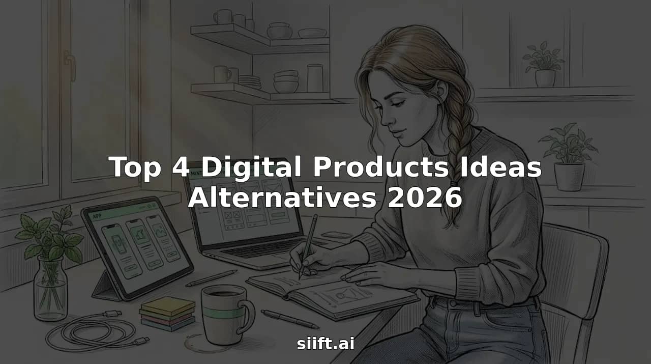 Top 4 Digital Products Ideas Alternatives 2026