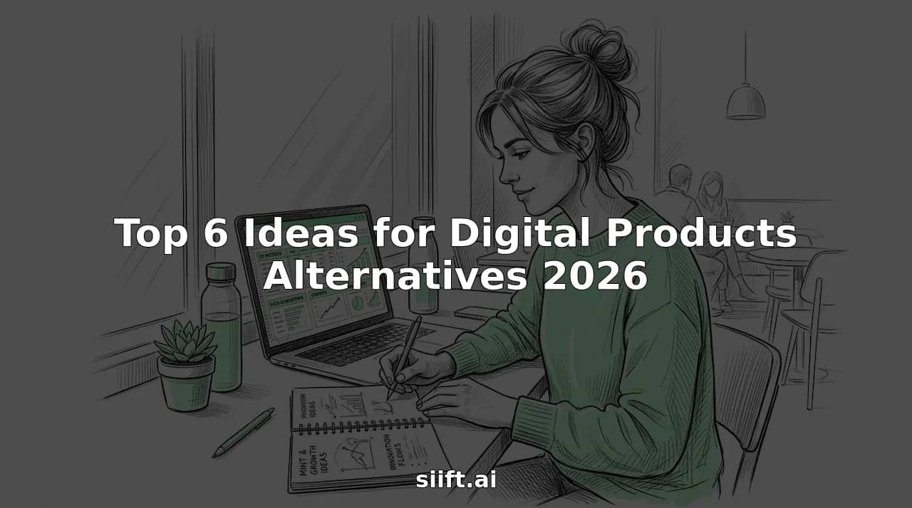 Top 6 Ideas for Digital Products Alternatives 2026
