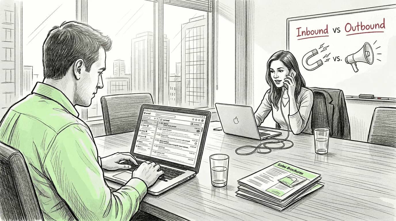 Inbound vs outbound sales: choose the best strategy
