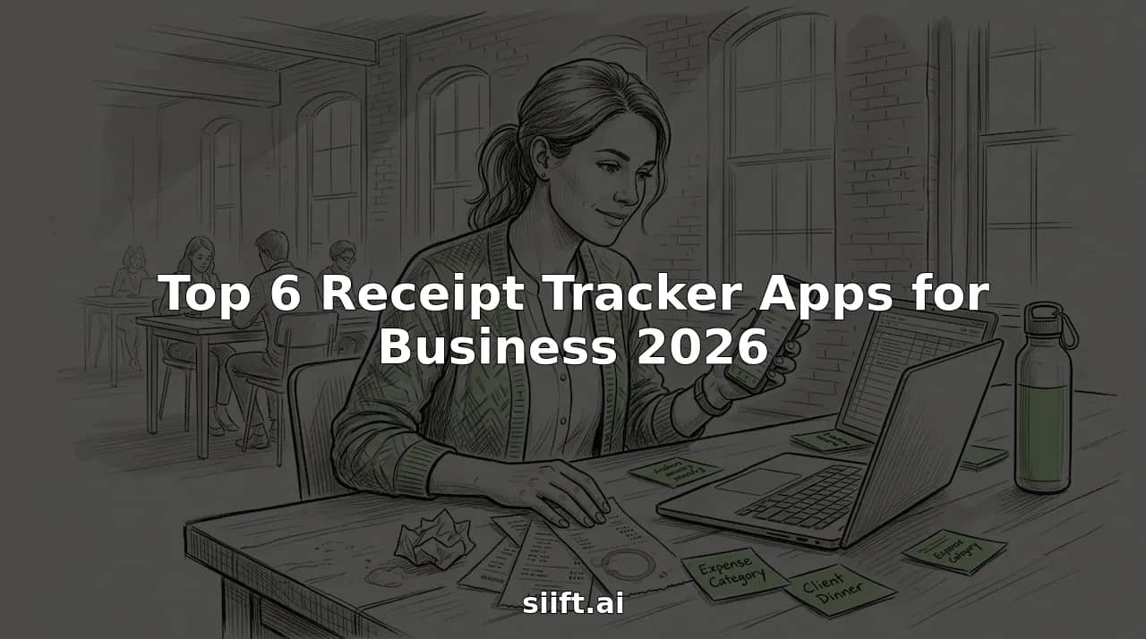Top 6 Receipt Tracker Apps for Business 2026