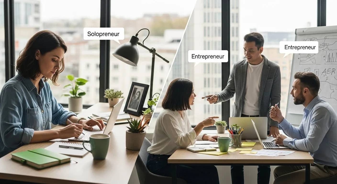 Understanding Solopreneur vs Entrepreneur: Key Differences