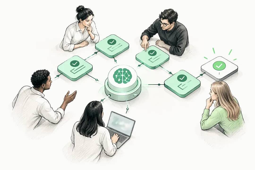 Leaders: Six Step Collaborative AI Checklist to Run This Quarter