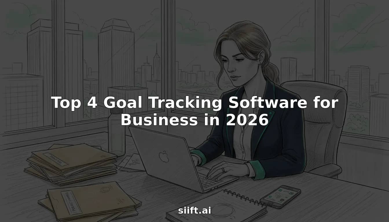 Top 4 Goal Tracking Software for Business in 2026