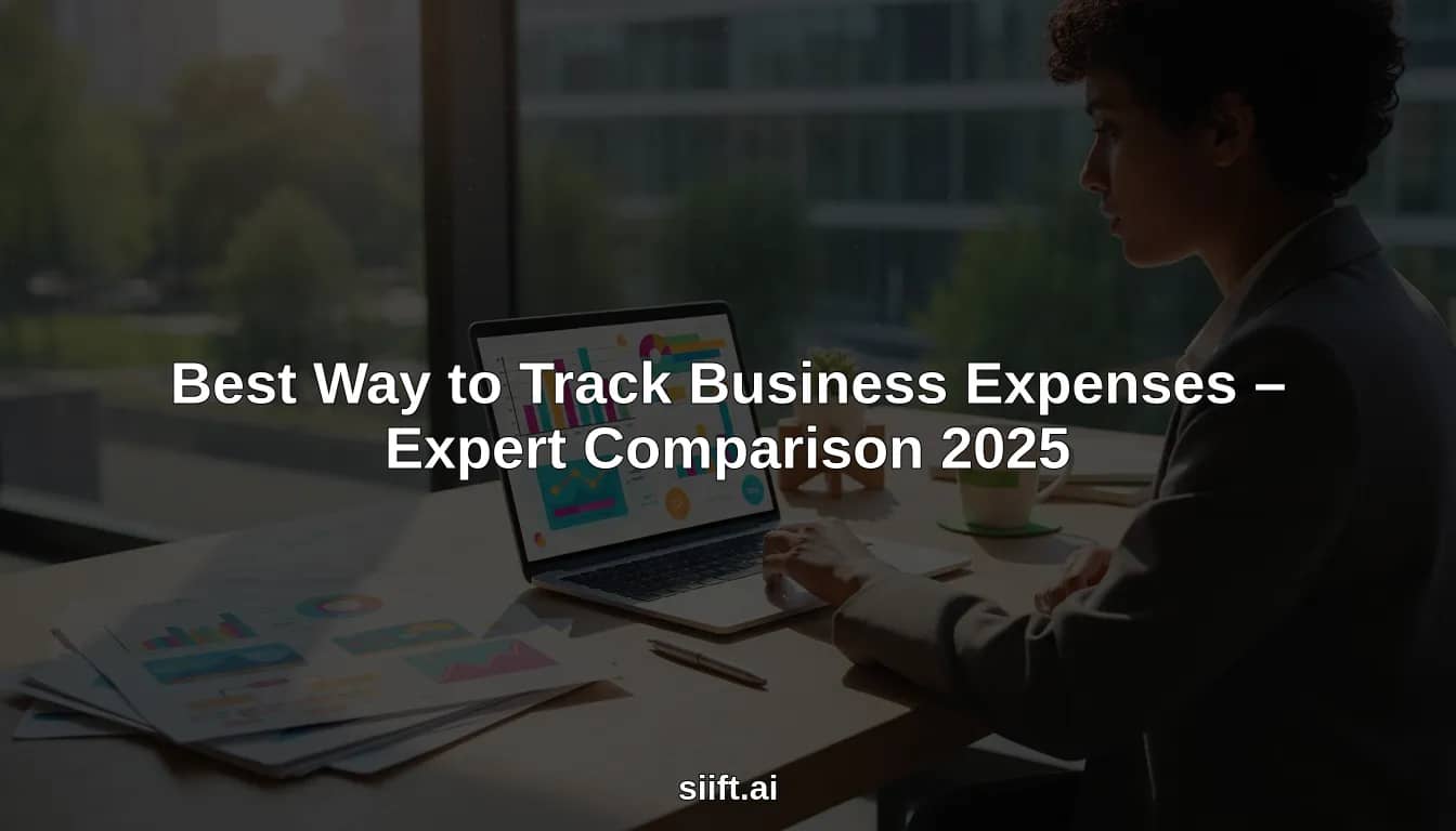 Best Way to Track Business Expenses – Expert Comparison 2025